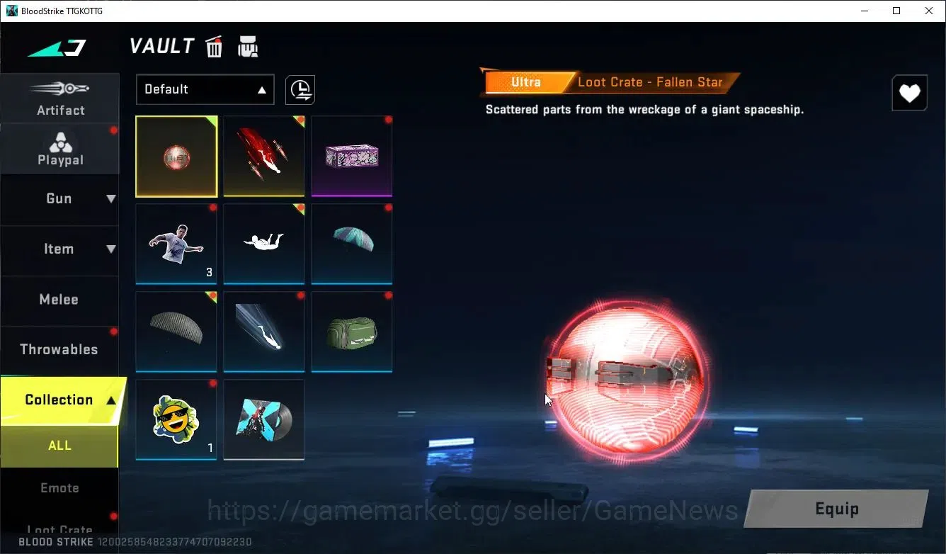 Blood Strike Accounts Others ASIA|ETERNAL BIZON-Seraph + 3 Legendary M4A1,MP5,SVD|NetEase|Check SS|BLS5408 10