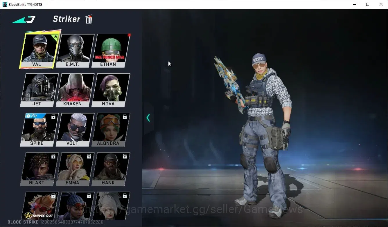 Blood Strike Accounts Others ASIA|ETERNAL BIZON-Seraph + 3 Legendary M4A1,MP5,SVD|NetEase|Check SS|BLS5408 3
