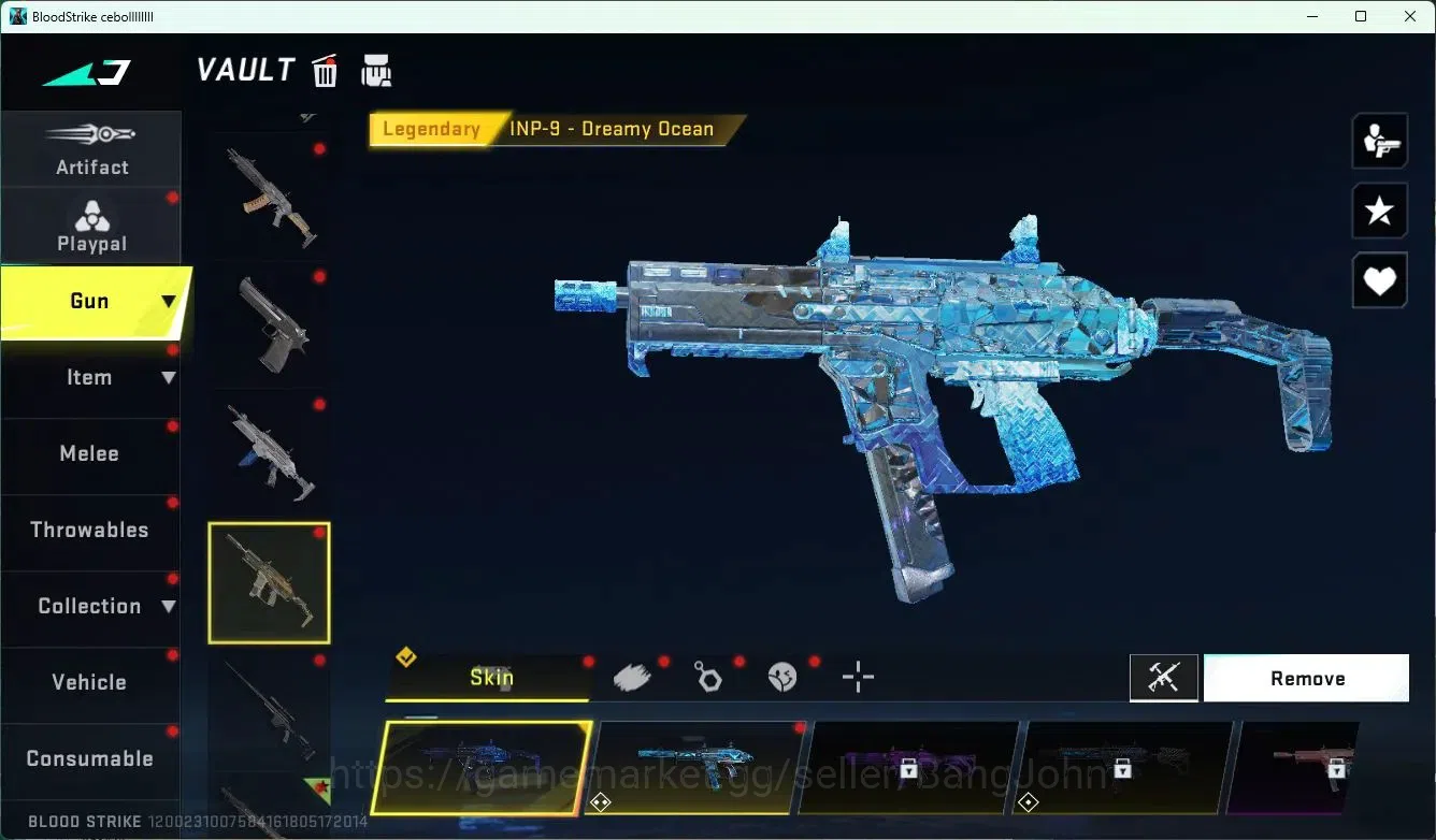Blood Strike Accounts ASIA | ETERNAL ZERO-Odashadow | 8 EVA items | 1 TR image 7