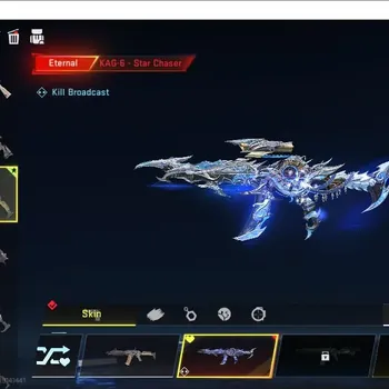 Blood Strike Accounts High-End Asia|Eternal KAG-6 Star Chaser Lv2|Ultra M700 Copperhead| 3 Legendary M1887 Vicious