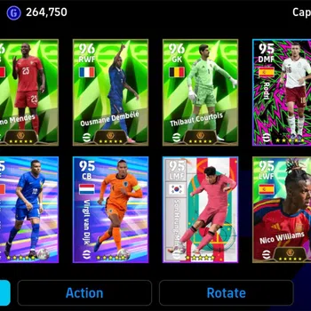 eFootball Accounts Legends & Iconic Players Mobile |PW 3162|Bigtime Buffon|Epic Gerrard,Batistuta,Shevchenko|Showtime