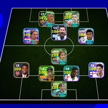 eFootball Accounts Legends & Iconic Players COLECTIVE 3213+ | SAMUEL ETOO x JUDE BELINGHAM x LUKA MODRIC WCP2026 x EDMILSON