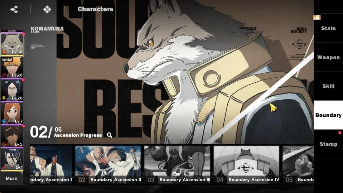 BLEACH: Soul Resonance Accounts NuverseSEA|Lv 61|8 SSR|[Ichgho Hollow B1+SignA2,Ic image 20