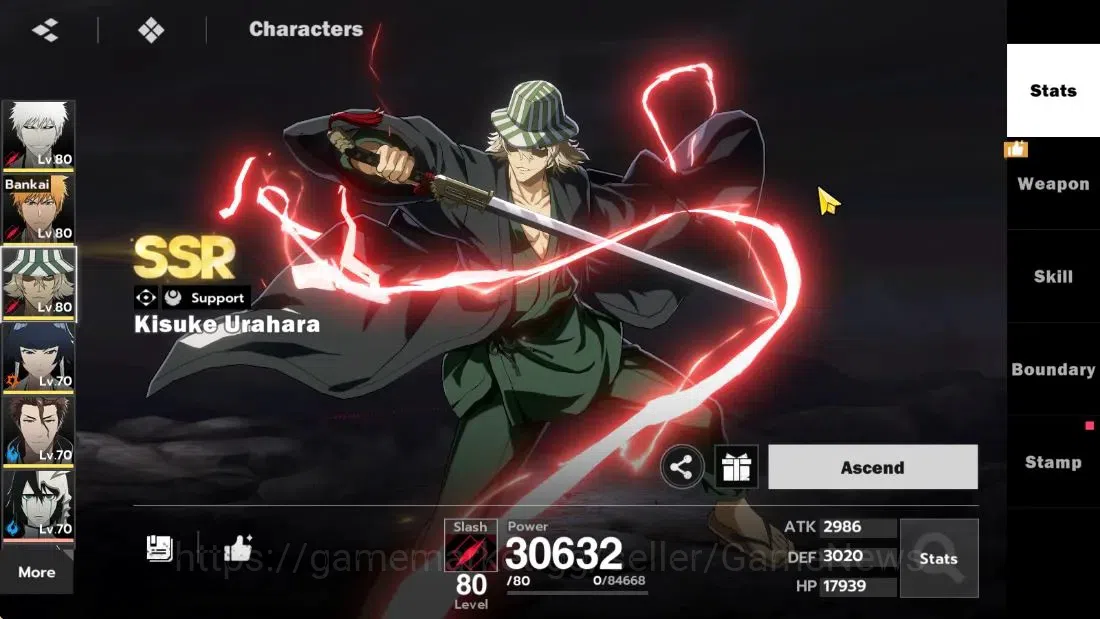 BLEACH: Soul Resonance Accounts NuverseSEA|Lv 61|8 SSR|[Ichgho Hollow B1+SignA2,Ic image 9