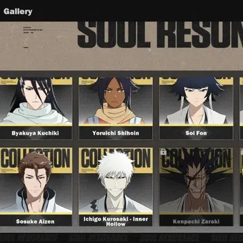 BLEACH: Soul Resonance Accounts NuverseSEA|Lv 61|8 SSR|[Ichgho Hollow B1+SignA2,Ic image 1