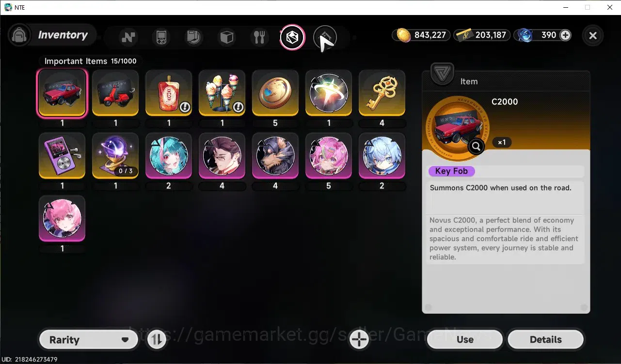 Neverness to Everness Accounts GLOBAL SEA|HL 16|TL 8|4 SSR 2 Limit[Lacrimosa,Hoto image 11