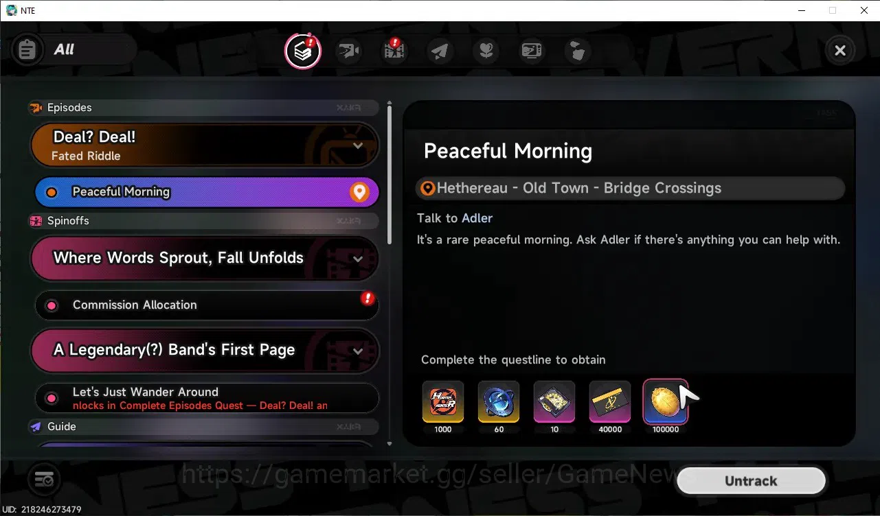 Neverness to Everness Accounts GLOBAL SEA|HL 16|TL 8|4 SSR 2 Limit[Lacrimosa,Hoto image 12