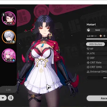 Neverness to Everness Accounts GLOBAL SEA|HL 16|TL 8|4 SSR 2 Limit[Lacrimosa,Hoto image 1