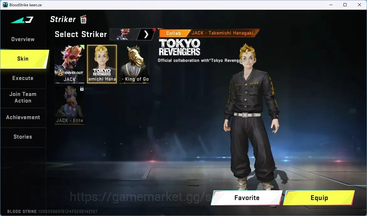 Blood Strike Accounts ASIA | 1 AOT | 4 Ultra Guns | 2 TR Strikers | 3 Ul image 11