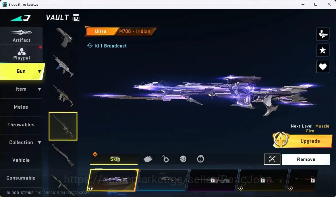 Blood Strike Accounts ASIA | 1 AOT | 4 Ultra Guns | 2 TR Strikers | 3 Ul image 4