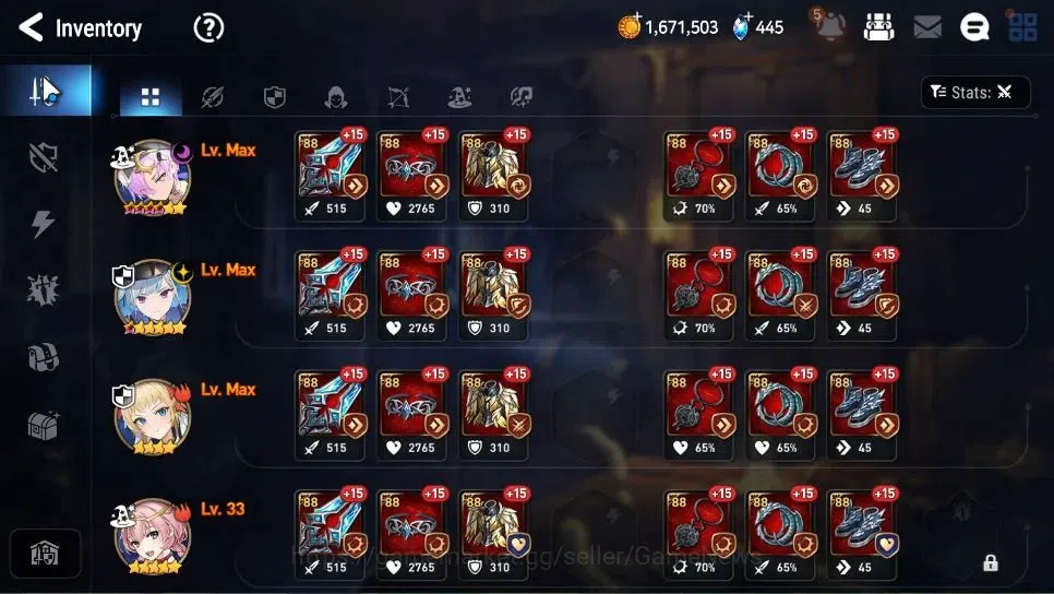Epic Seven Accounts GLOBAL Unverif|New Era|2 ML(NC Landy,Eternal Wande image 7