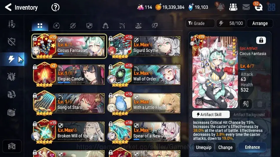 Epic Seven Accounts GLOBAL|New Era|8 ML(Notos,Rhinna&Luciella,LOTScale image 14