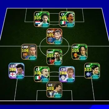 eFootball Accounts Legends & Iconic Players Android|PW 3226|Kvaratskheila Big T,Fillippo Inzaghi Epic,K Heinz Rummenigge
