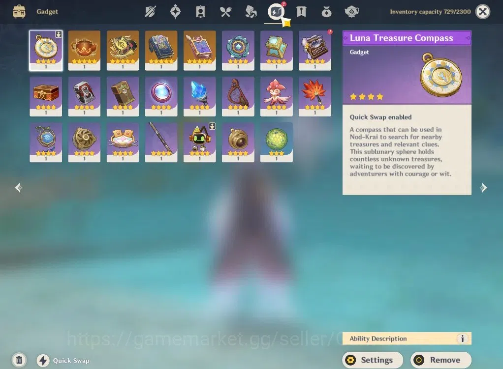 Genshin Impact Accounts ASIA|AR56|4Limited+2(*5Weapon)|Columbina,Nahida,Fu image 10