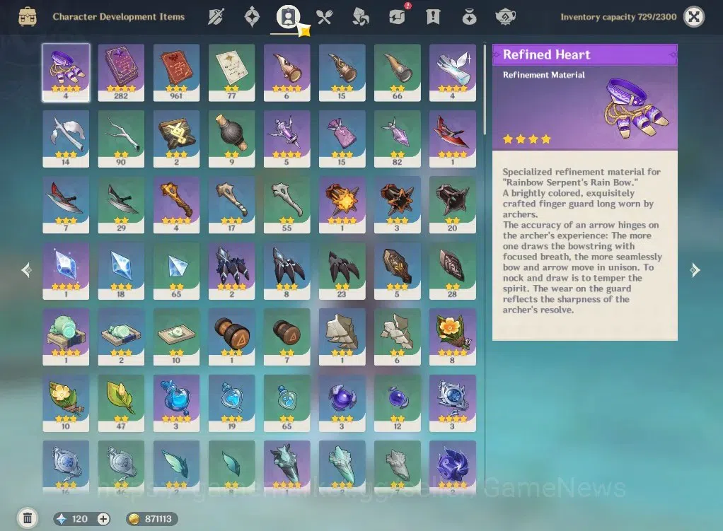 Genshin Impact Accounts ASIA|AR56|4Limited+2(*5Weapon)|Columbina,Nahida,Fu image 8