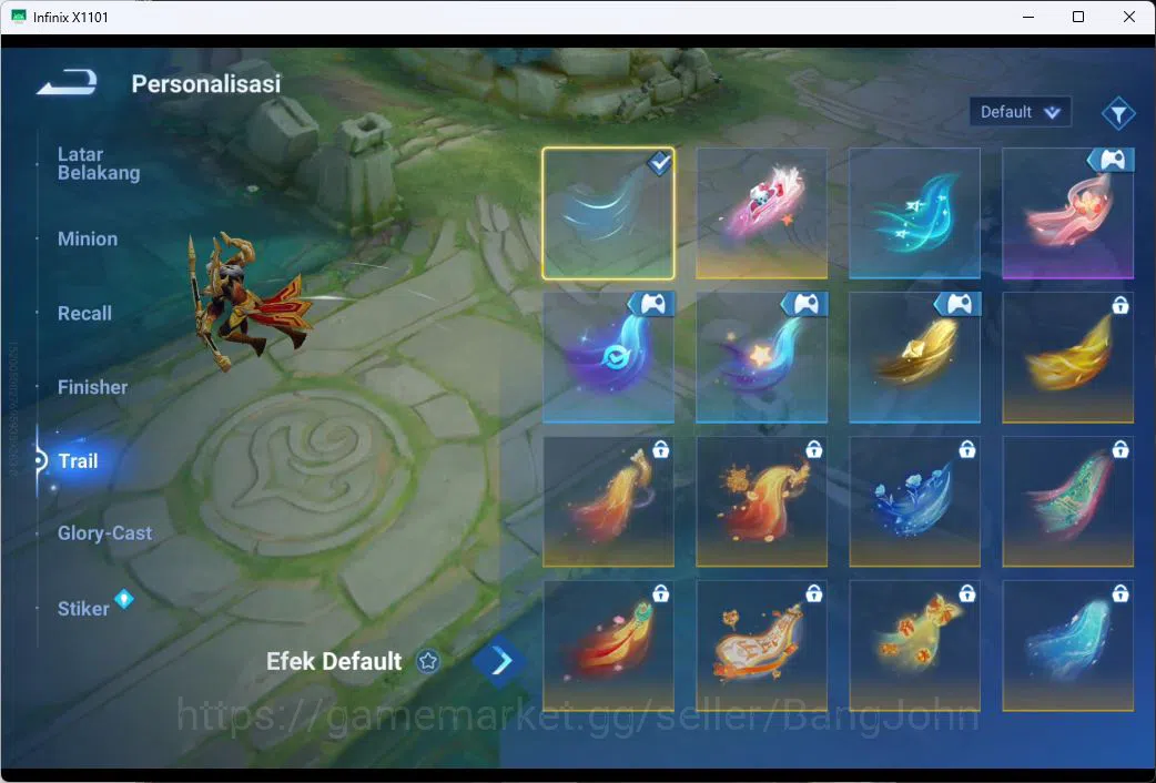 Honor of Kings Accounts GLOBAL|101HR|75SK|LEGEN=ANGELA|BLEACH=HOU YI|EVENT image 5