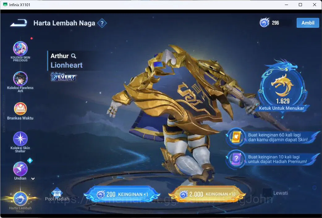 Honor of Kings Accounts GLOBAL|101HR|75SK|LEGEN=ANGELA|BLEACH=HOU YI|EVENT image 9