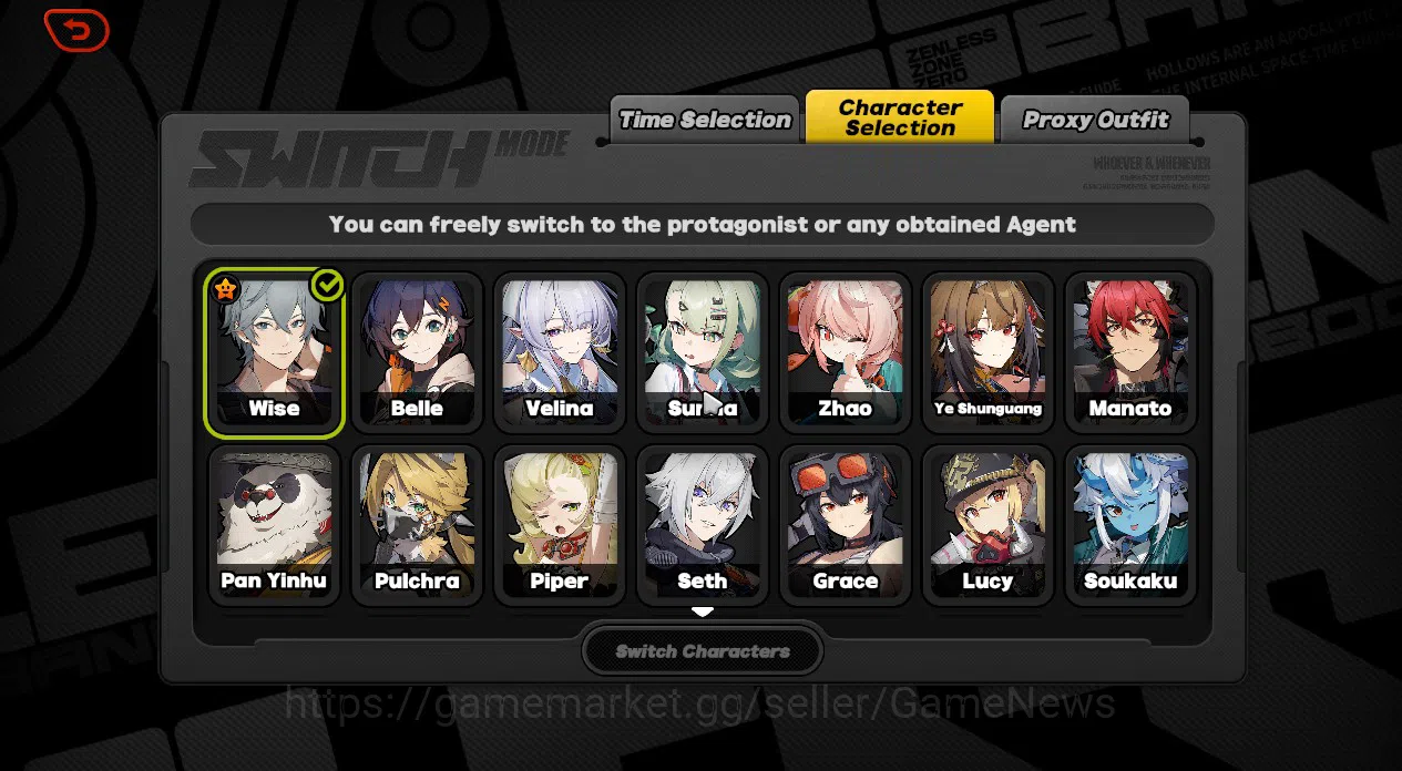 Zenless Zone Zero Accounts Starter ASIA|IK 46|S1 EP|Prem Team YSG 5 12