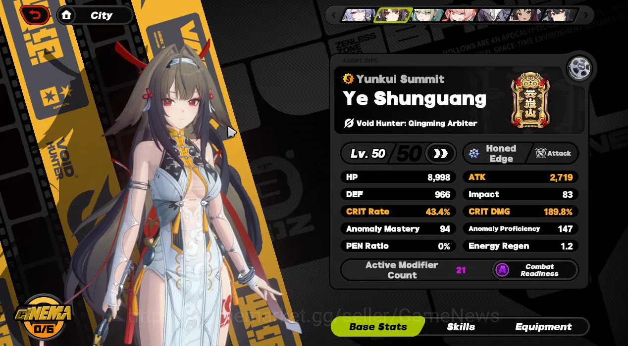 Zenless Zone Zero Accounts Starter ASIA|IK 46|S1 EP|Prem Team YSG 5 16
