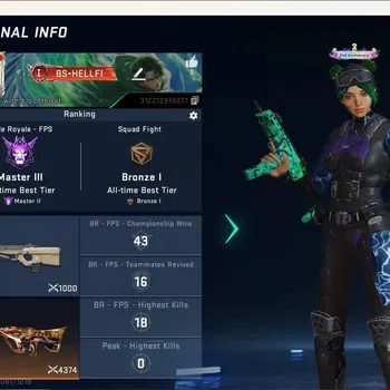 Blood Strike Accounts Collab Skin ASIA|Eternal Gun:DesertEagle|1 Collab Gun [7DS]|3 Ultra Gun|Check SS BS2873B