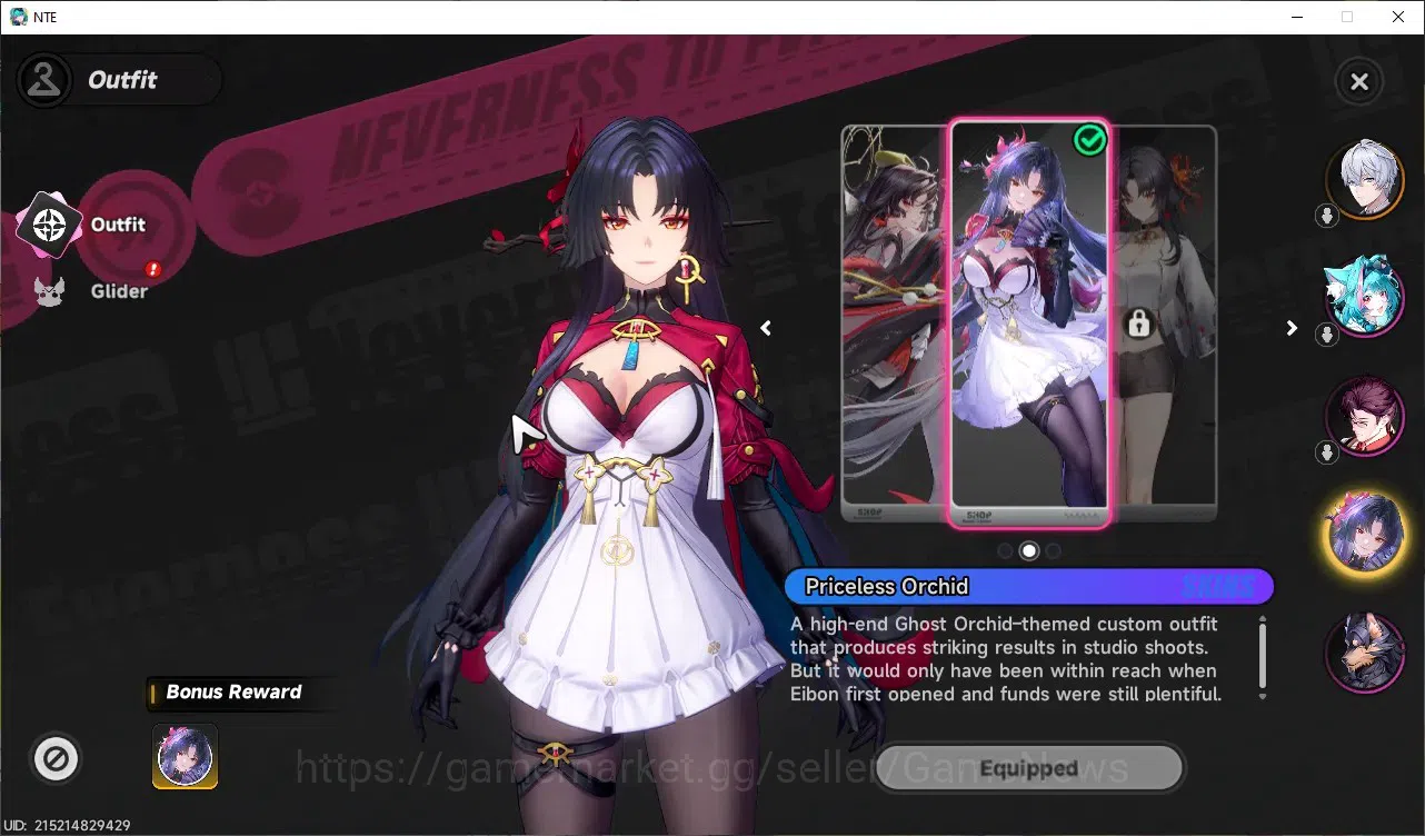 Neverness to Everness Accounts GLOBAL SEA|HL 3|1 SSR| Limited Hotori + Outfit |+1 image 2