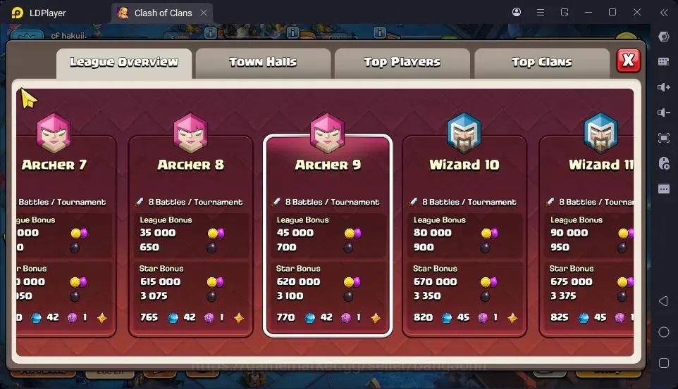 Clash of Clans Accounts High-End TH 11-BH 5|LVL85|BK41,AQ32,MP29,GW20|BM1,BC15|7 Legend skin|Gem 2052|Proteck On| Check SS 5
