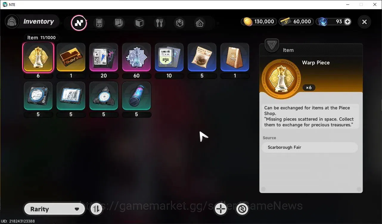 Neverness to Everness Accounts GLOBAL EU|HL 3|3 SSR Limited Nanally, Daffodill +  image 5