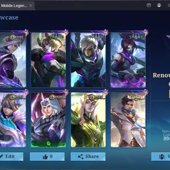 Mobile Legends: Bang Bang Accounts Collector Global|252S|Renowned|Collector Natalia,Epic Balmond,EpicFreya,Epic Rafaela,Epic