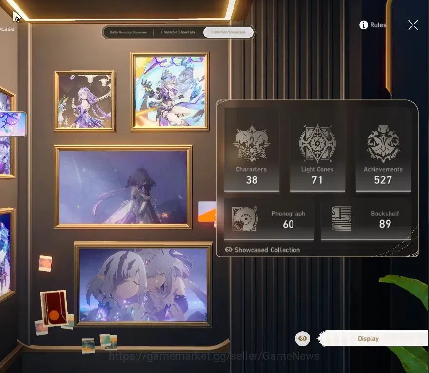 Honkai Star Rail Accounts Asia|TL 66|2 PremTeam|12 Limited|(Castorice,SW999, image 3