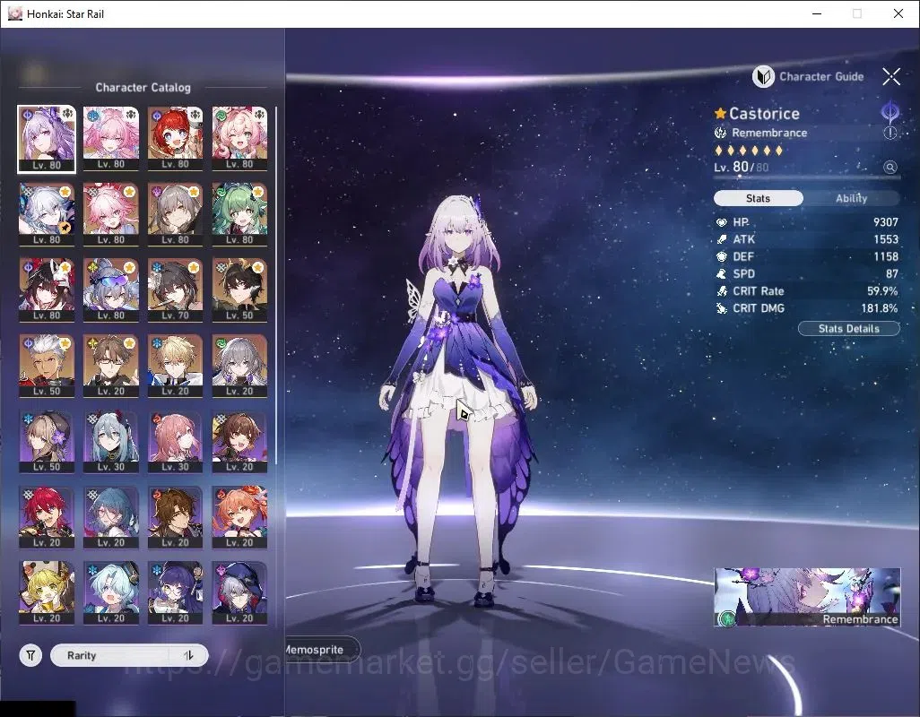 Honkai Star Rail Accounts Asia|TL 66|2 PremTeam|12 Limited|(Castorice,SW999, image 4