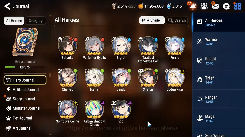 Epic Seven Accounts GBL Unverif|New Era|4 ML(Jkise,SE Celline,US Choux image 14