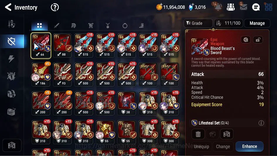 Epic Seven Accounts GBL Unverif|New Era|4 ML(Jkise,SE Celline,US Choux image 9
