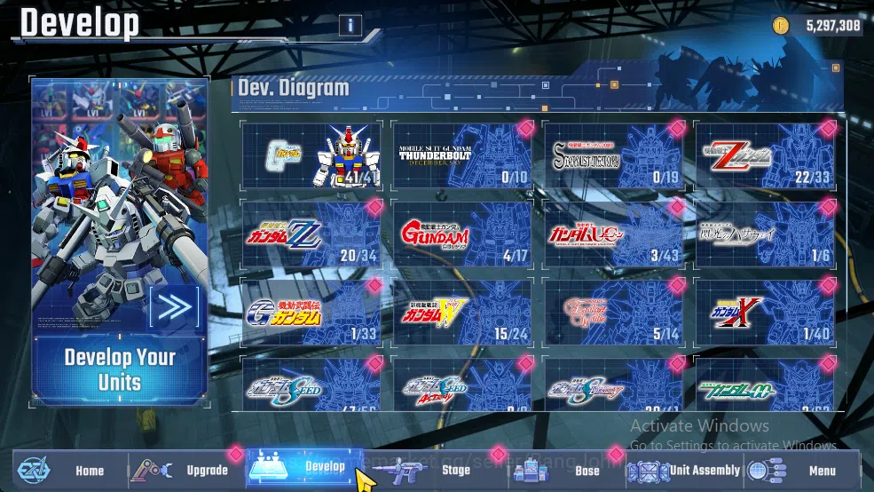 SD Gundam G Generation ETERNAL Accounts Global Rank 30 | 3 MLB, 18 UR, 5 UR Supp | 22k DM  RA242B 4