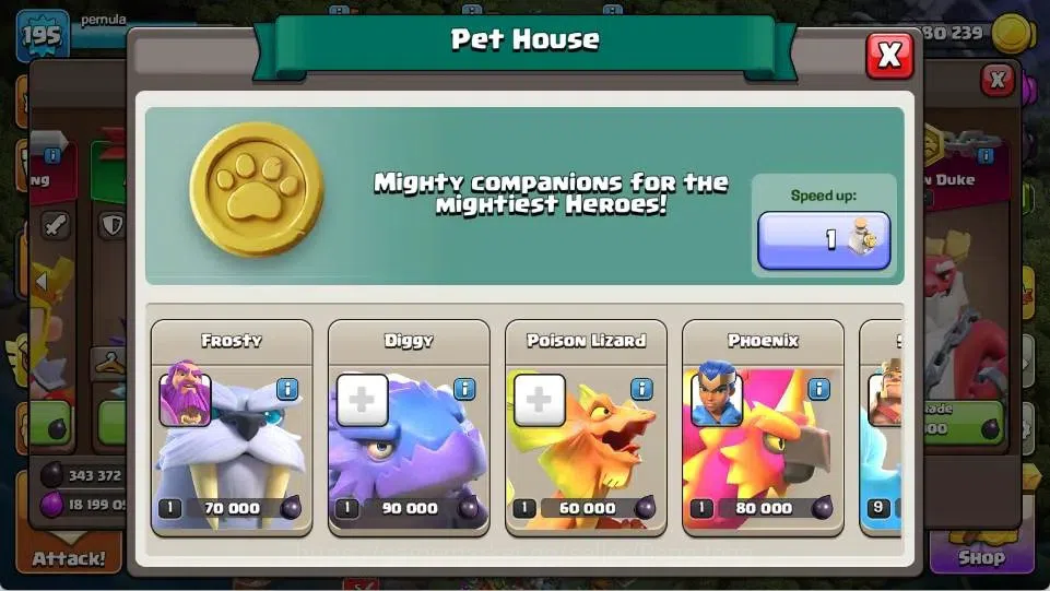Clash of Clans Accounts Global |TH 18-BH 10|LVL 195|AQ 61 ,MP 40 ,GW 46 ,R image 11