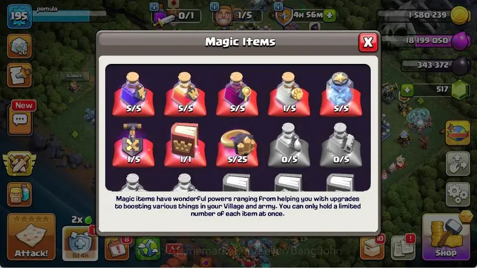 Clash of Clans Accounts Global |TH 18-BH 10|LVL 195|AQ 61 ,MP 40 ,GW 46 ,R image 3