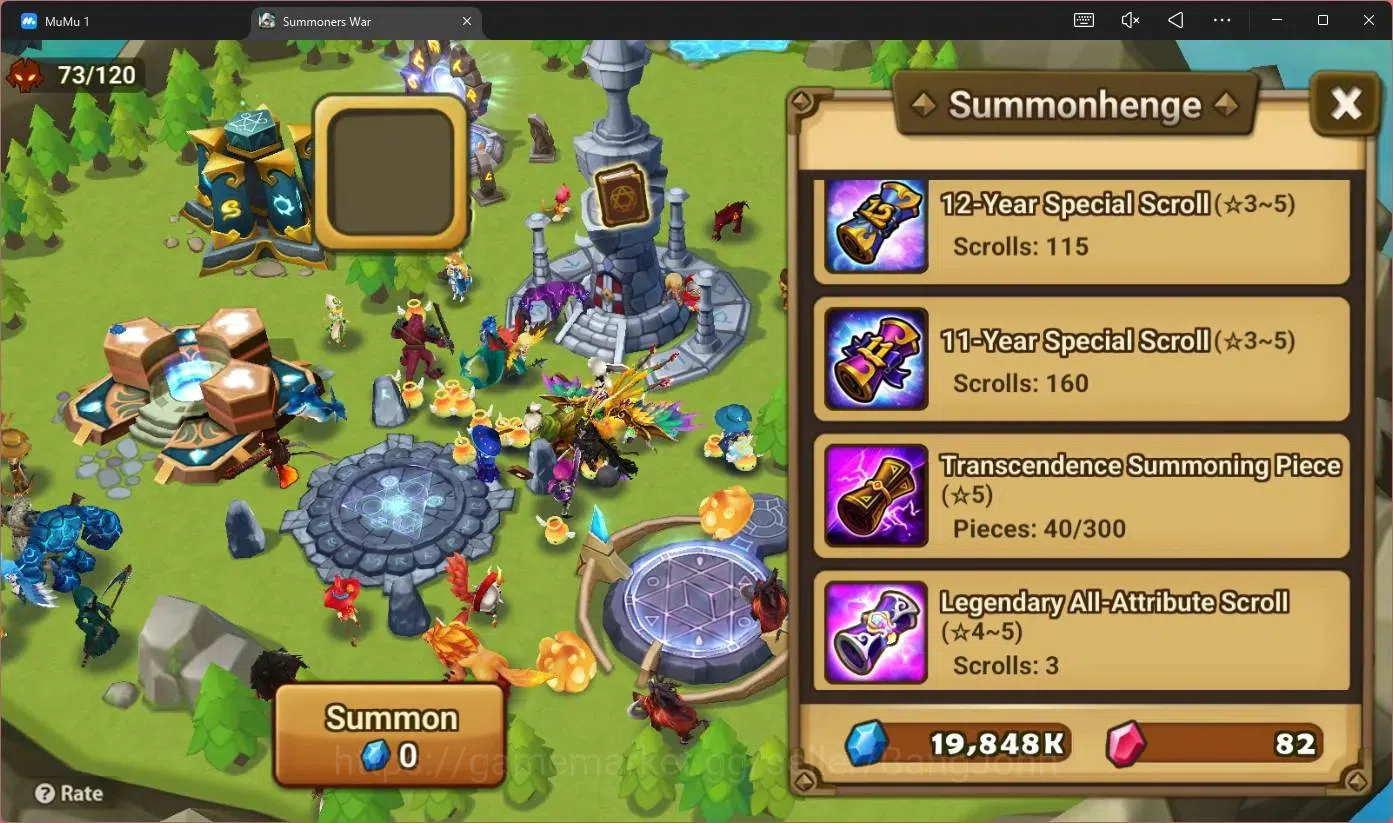 Summoners War: Sky Arena Accounts GLOBAL | NB 5 TESHAR,Starter Gacha 115 12Y+160 11Y image 3