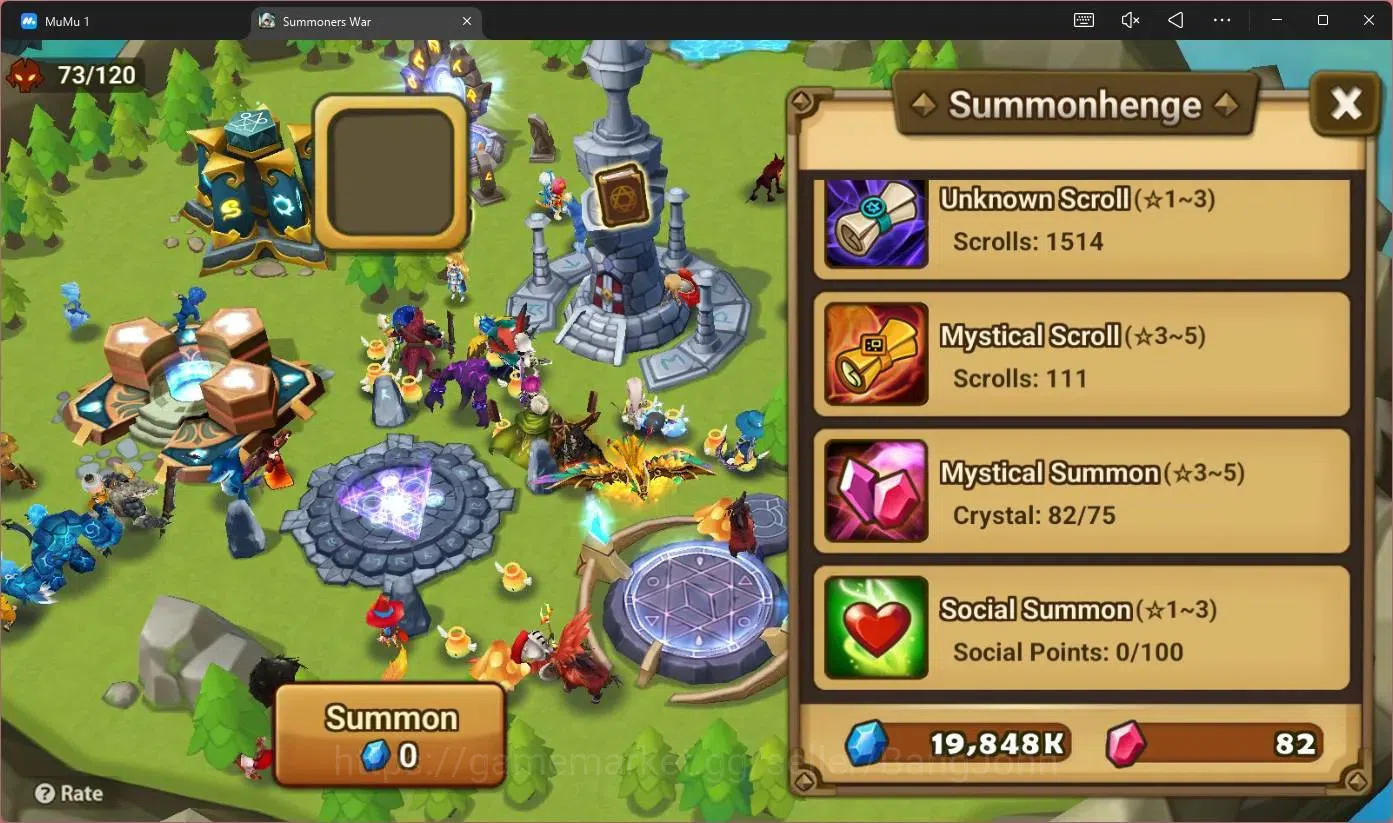 Summoners War: Sky Arena Accounts GLOBAL | NB 5 TESHAR,Starter Gacha 115 12Y+160 11Y image 5