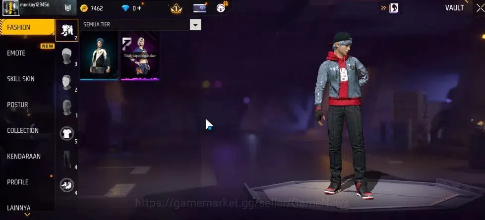 Free Fire Accounts Indonesia | Starter | MP40 Predatory Cobra Lv 2 |  image 5