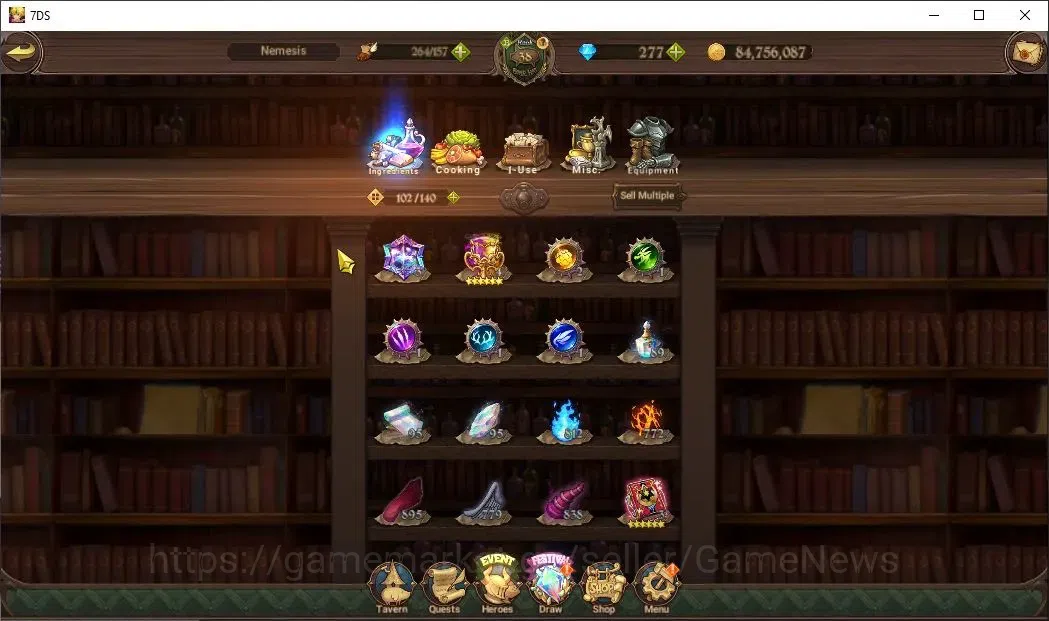 The Seven Deadly Sins: Grand Cross Accounts Global|1,8M CC|130 LS 277 DM|2 LR+6 UR|Brunhild,El image 13