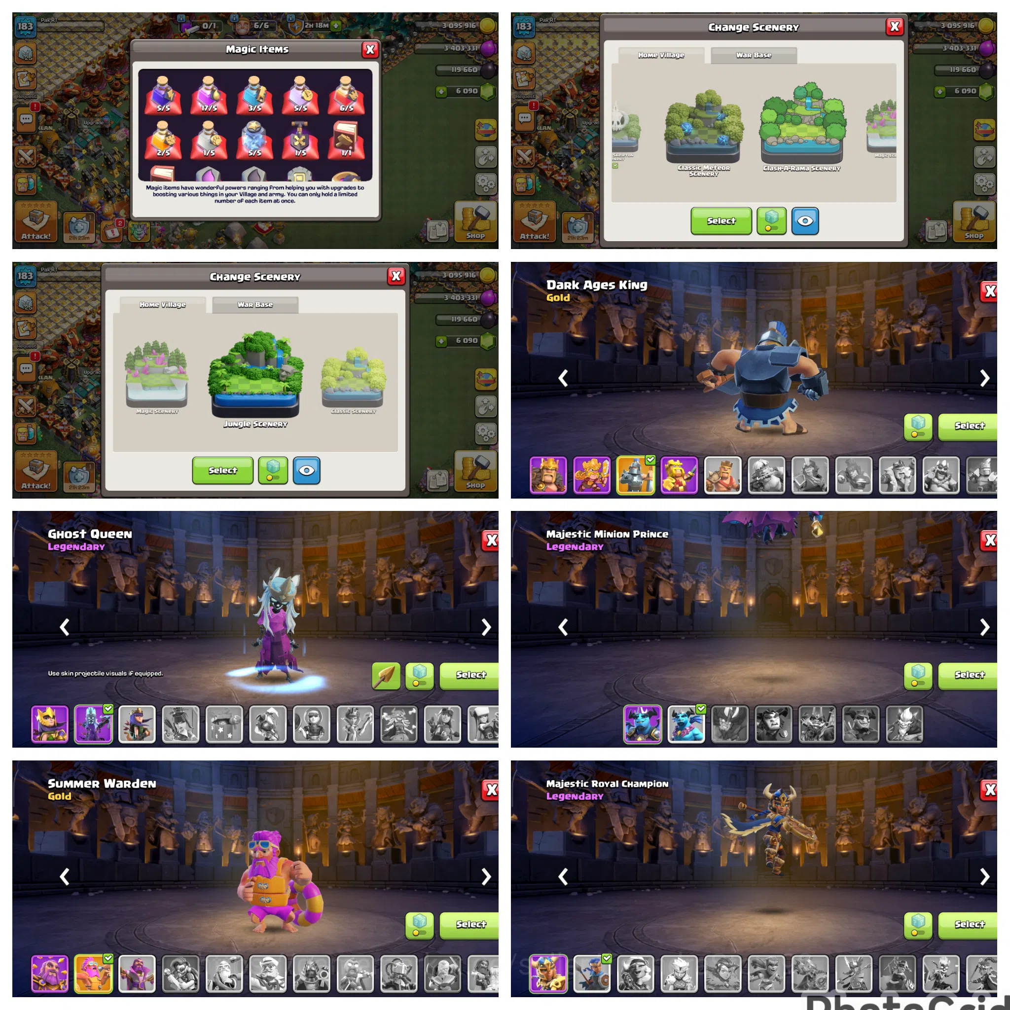 Clash of Clans Accounts TH 16 LVL 183 MAXED 100% RARE EXCEPT TROPS|EPIC 8 image 1