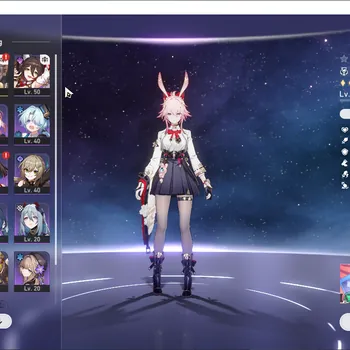 Honkai Star Rail Accounts Starter Asia|1 Golden Companion |TL 33|2 Limited| Evanescia,Archer, +2 Standard Character