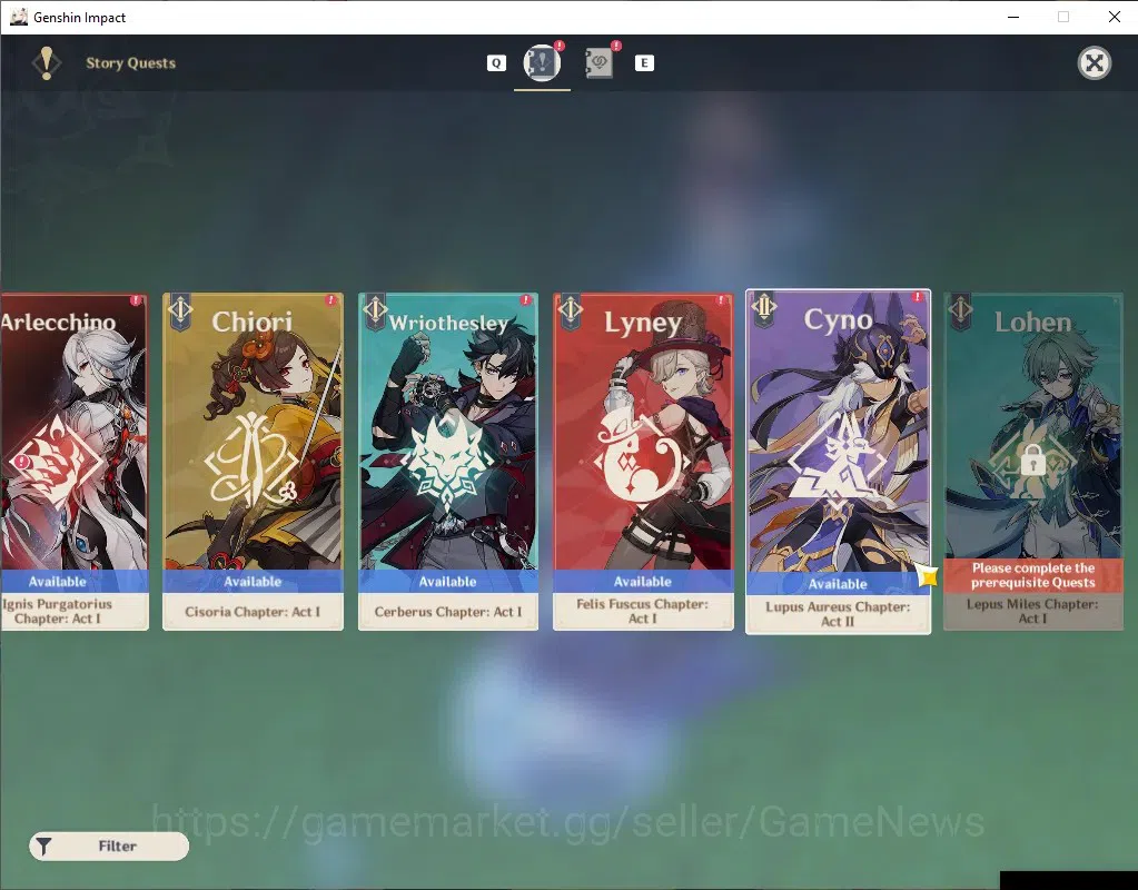 Genshin Impact Accounts Others Asia|AR 57|Free HSR|10 Limited 3(*5 Weapon)|Nilou 17