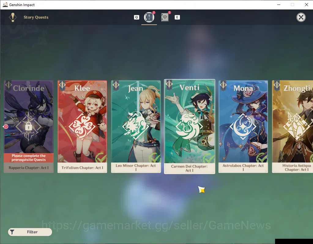 Genshin Impact Accounts Others Asia|AR 57|Free HSR|10 Limited 3(*5 Weapon)|Nilou 18