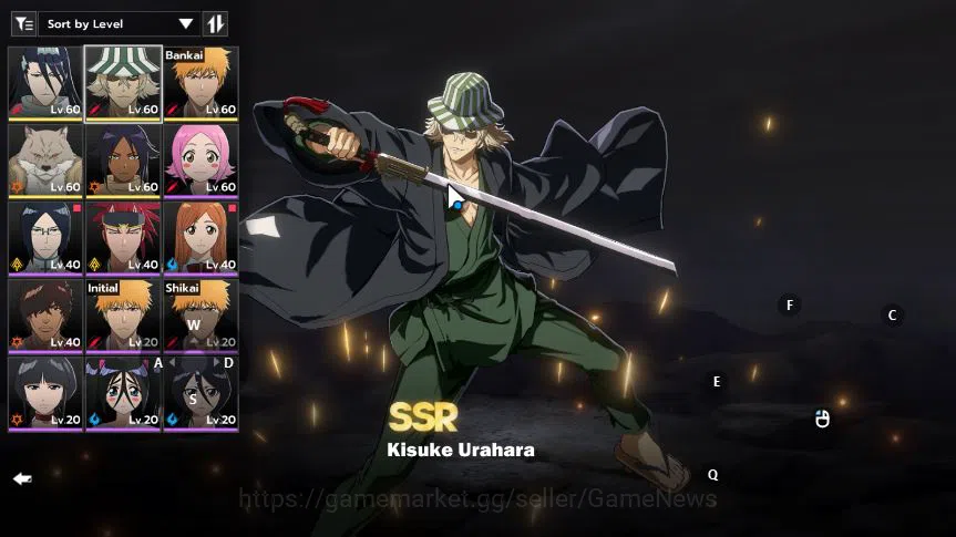 BLEACH: Soul Resonance Accounts Nuverse SEA|5 SSR (Kisuke Urahara+Sign,Ichigo Bank image 17