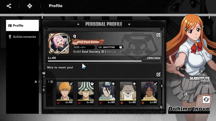 BLEACH: Soul Resonance Accounts Nuverse SEA|5 SSR (Kisuke Urahara+Sign,Ichigo Bank image 19