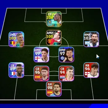 eFootball Accounts Legends & Iconic Players Android|Power 2950|2 Epic Didier Drogba,Wayne Rooney|5 Show Time Leandro