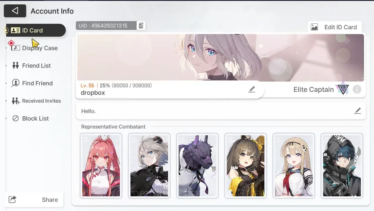 Chaos Zero Nightmare Accounts END GAME Well Build|Haidemari DW Team|18 SSR(Heide image 2
