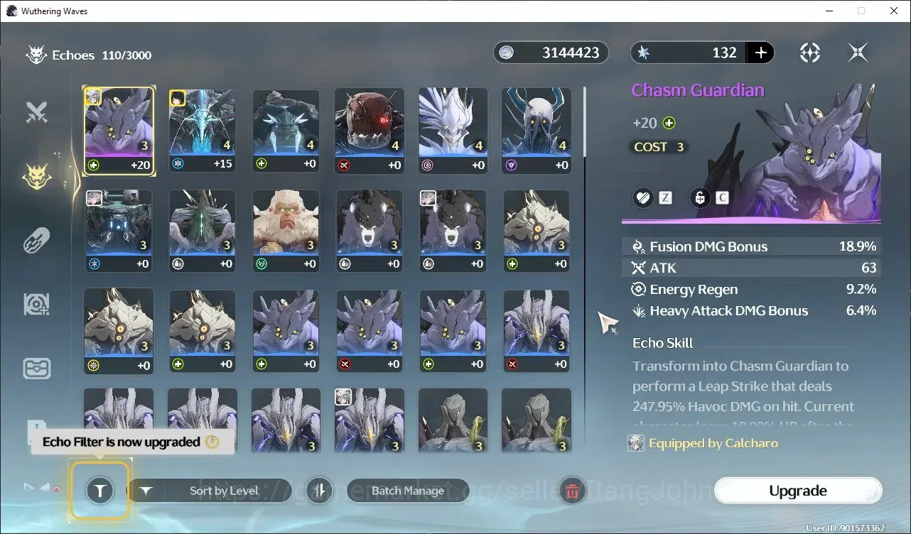 Wuthering Waves Accounts SEA|UL 27|Rank 3|4 Char Limited [Yinlin+Sign,Hiyuk image 10