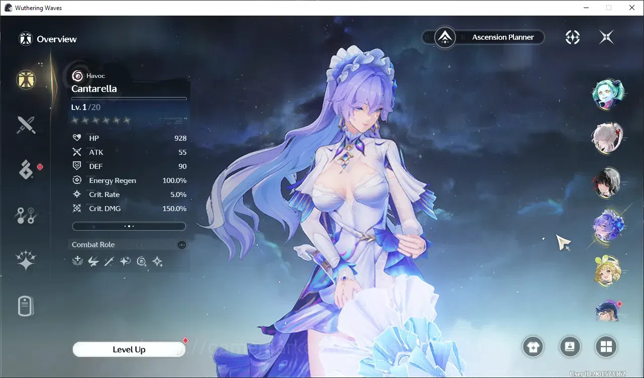 Wuthering Waves Accounts SEA|UL 27|Rank 3|4 Char Limited [Yinlin+Sign,Hiyuk image 13