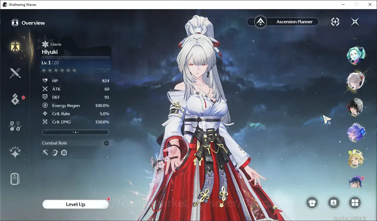 Wuthering Waves Accounts SEA|UL 27|Rank 3|4 Char Limited [Yinlin+Sign,Hiyuk image 15